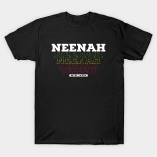 I Love Neenah City USA Vintage T-Shirt